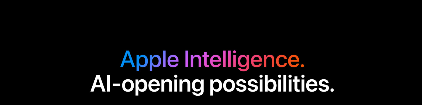 Apple Intelligence. Puissantes possibilités.